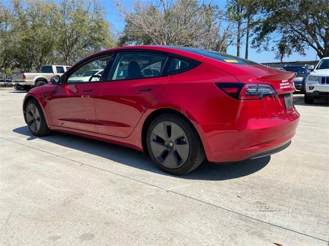 used 2021 Tesla Model 3 car, priced at $22,500