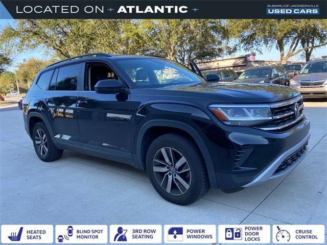 used 2021 Volkswagen Atlas car, priced at $19,500