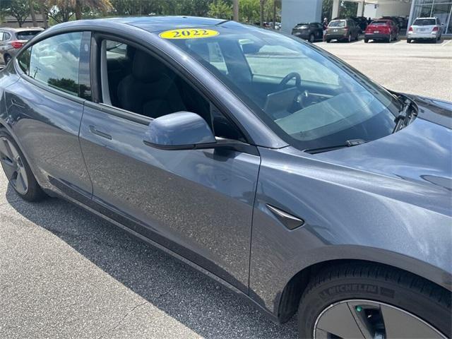 used 2022 Tesla Model 3 car, priced at $25,000
