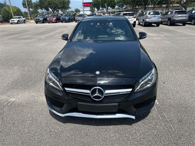 used 2015 Mercedes-Benz C-Class car, priced at $13,000