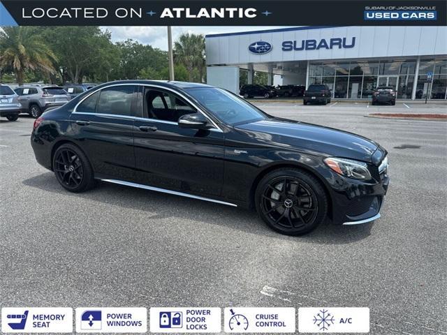 used 2015 Mercedes-Benz C-Class car, priced at $14,000