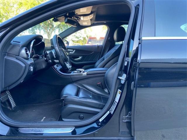 used 2015 Mercedes-Benz C-Class car, priced at $13,500