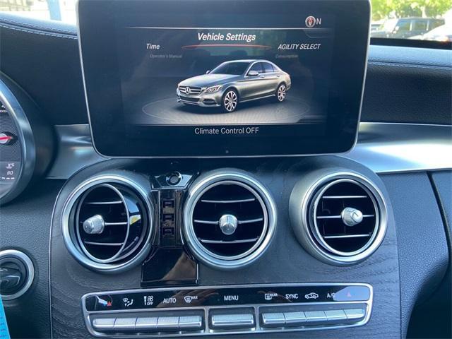used 2015 Mercedes-Benz C-Class car, priced at $13,500