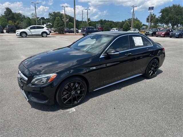 used 2015 Mercedes-Benz C-Class car, priced at $13,000