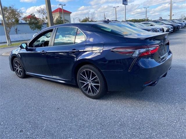 used 2021 Toyota Camry car, priced at $18,000