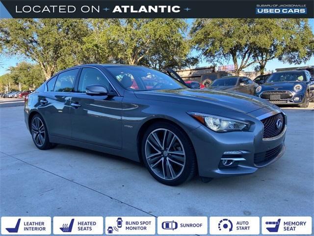 used 2017 INFINITI Q50 Hybrid car, priced at $14,000