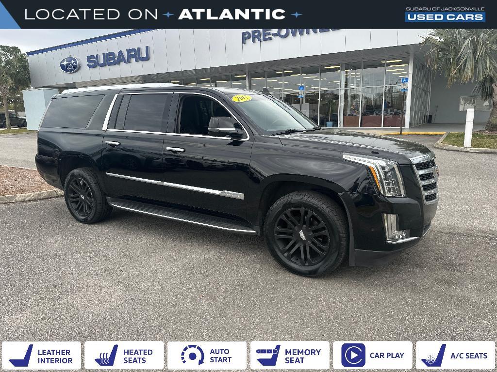 used 2017 Cadillac Escalade ESV car, priced at $24,500