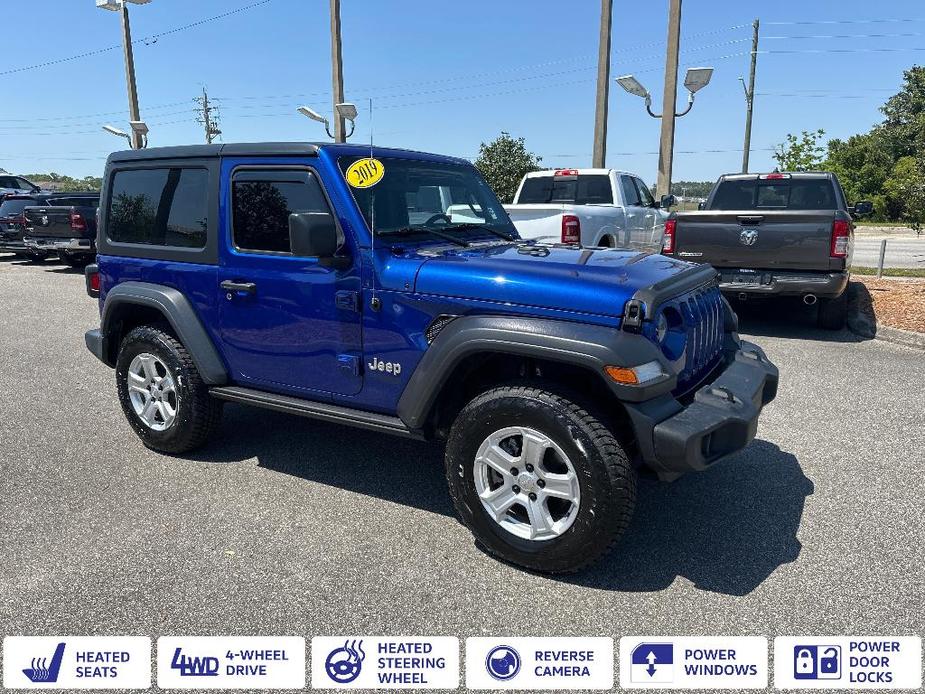 used 2019 Jeep Wrangler car, priced at $23,500