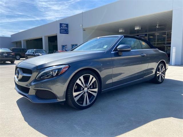 used 2017 Mercedes-Benz C-Class car, priced at $22,000