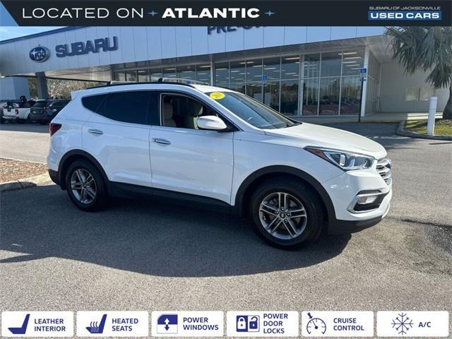 used 2018 Hyundai Santa Fe Sport car, priced at $14,000