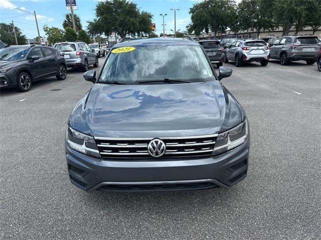 used 2021 Volkswagen Tiguan car, priced at $16,000