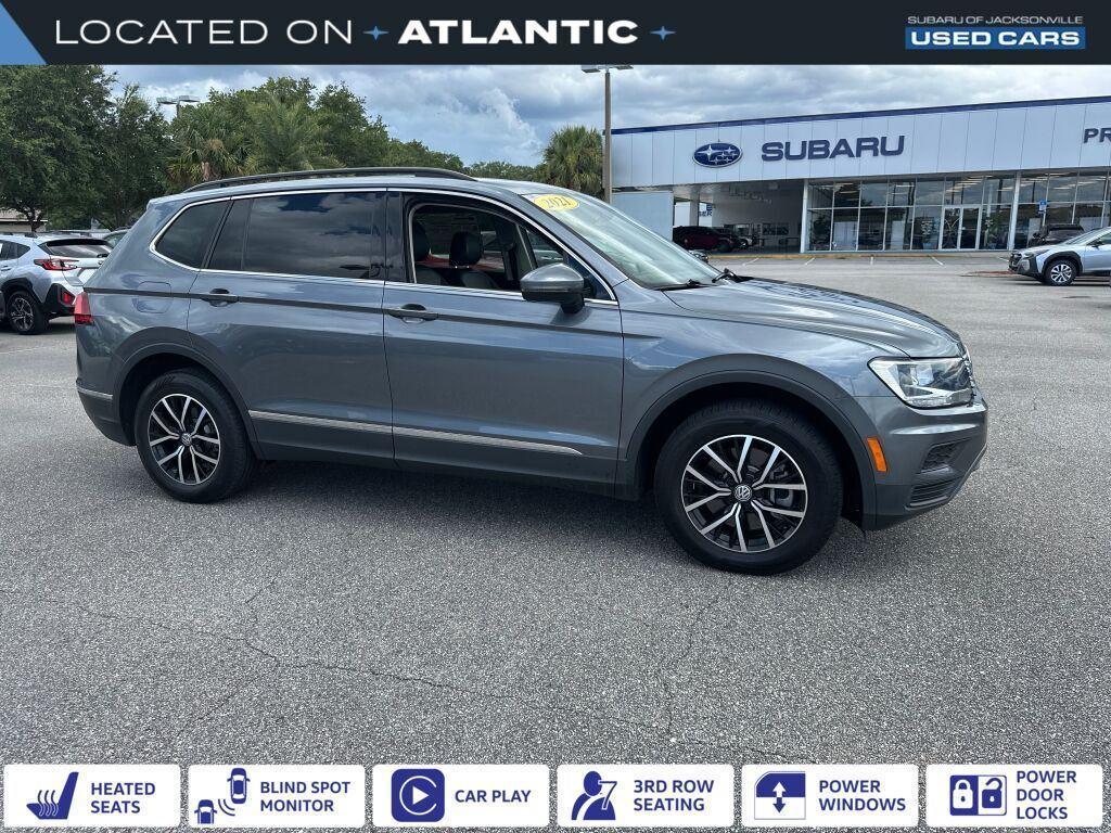 used 2021 Volkswagen Tiguan car, priced at $17,000