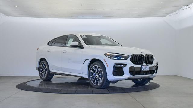 used 2021 BMW X6 car, priced at $59,999