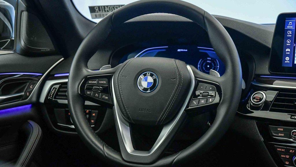 used 2023 BMW 530e car, priced at $38,997