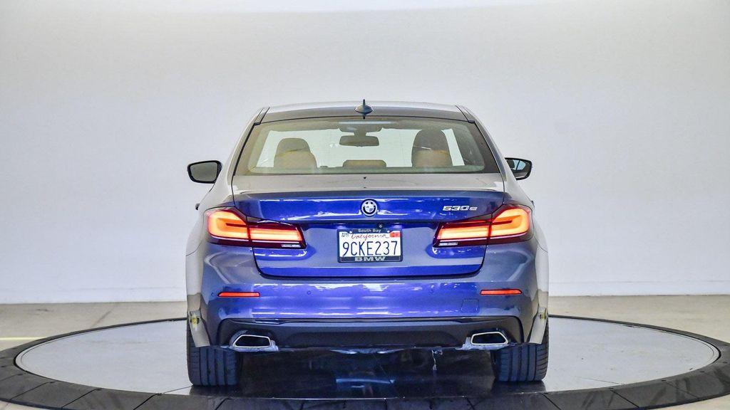 used 2022 BMW 530e car, priced at $32,179