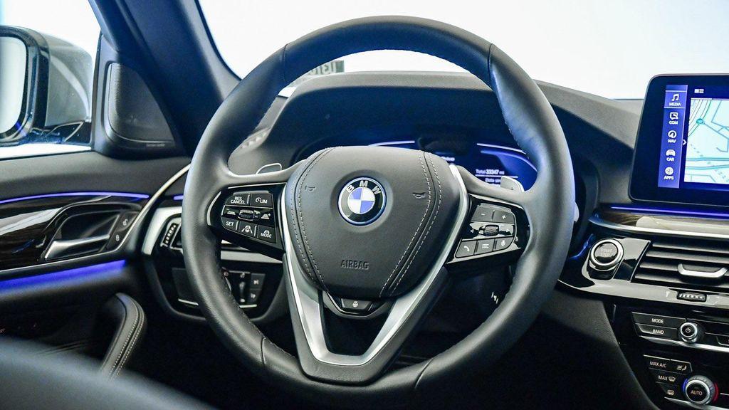 used 2022 BMW 530e car, priced at $34,999
