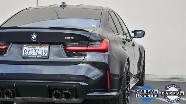 used 2021 BMW M3 car, priced at $67,499