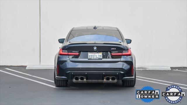 used 2021 BMW M3 car, priced at $67,499