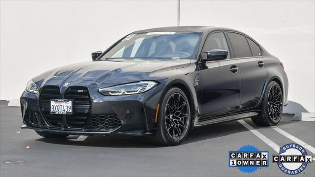 used 2021 BMW M3 car, priced at $67,499