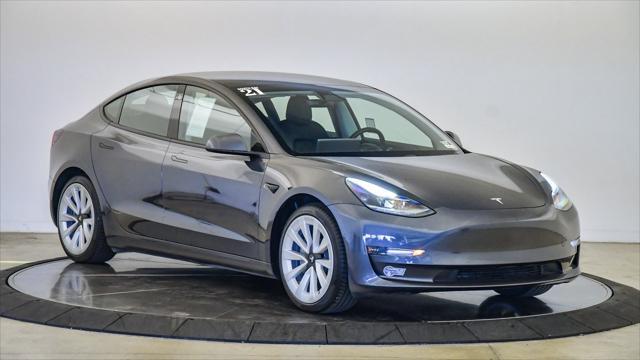 used 2021 Tesla Model 3 car, priced at $23,999