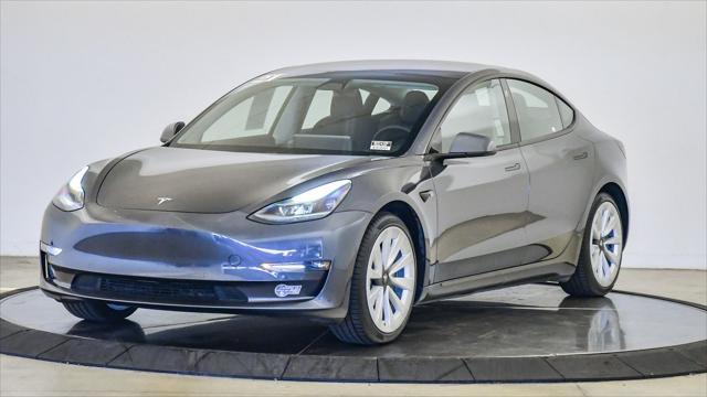 used 2021 Tesla Model 3 car, priced at $23,999