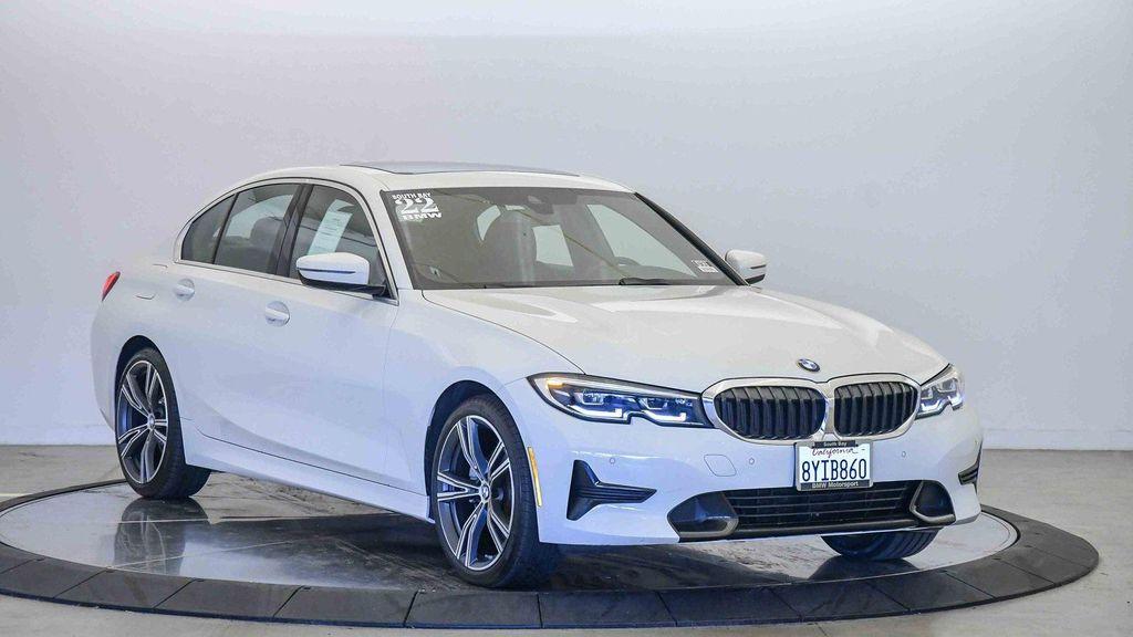 used 2022 BMW 330 car, priced at $28,519