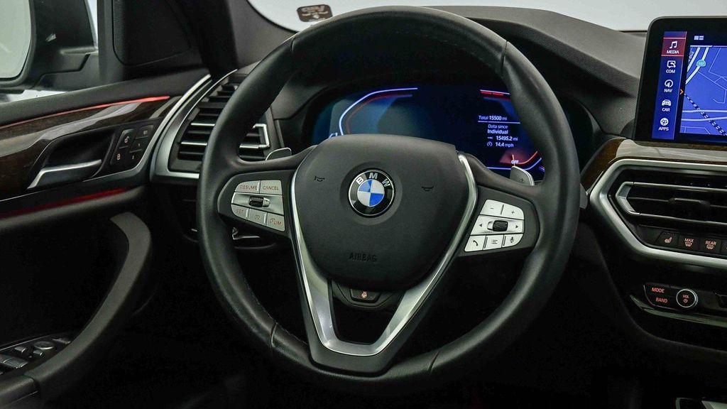 used 2023 BMW X3 car, priced at $38,099