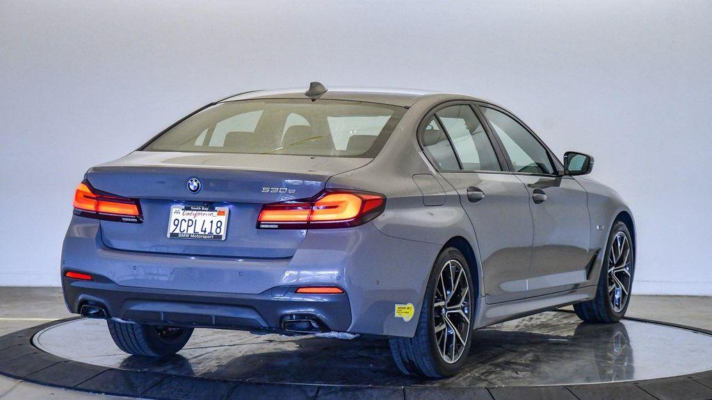 used 2022 BMW 530e car, priced at $36,199