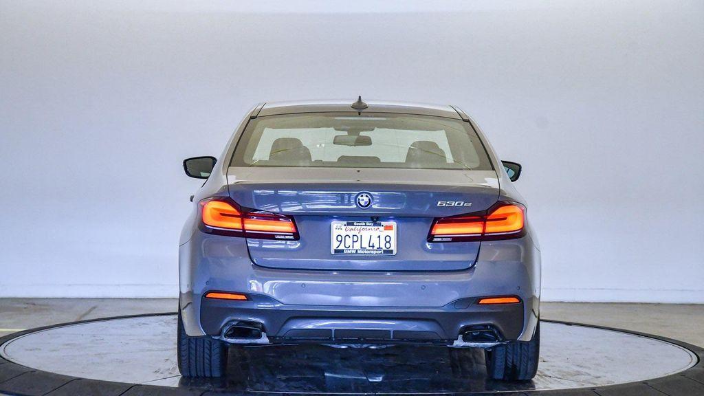 used 2022 BMW 530e car, priced at $36,199