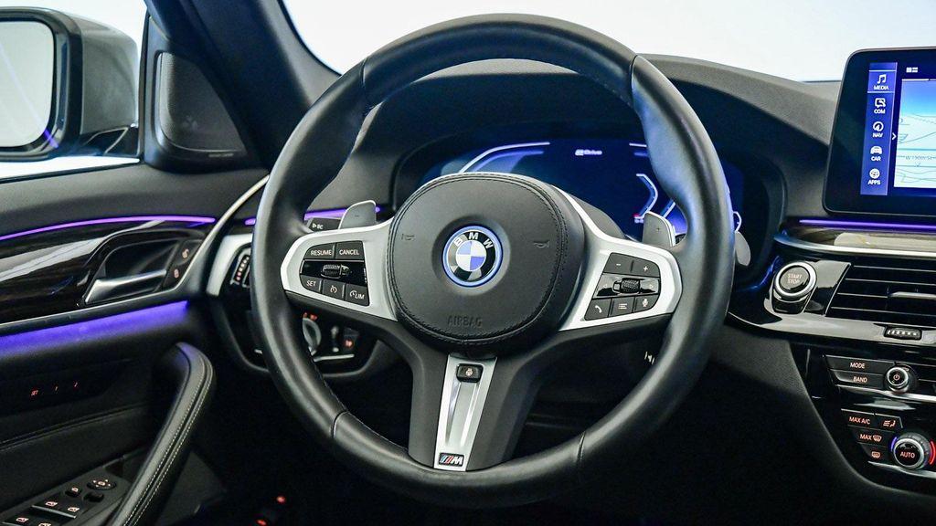 used 2022 BMW 530e car, priced at $36,199