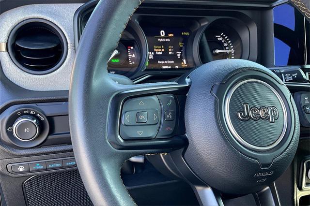 used 2024 Jeep Wrangler 4xe car, priced at $34,500