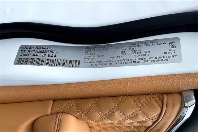 new 2025 Jeep Grand Cherokee L car, priced at $66,835
