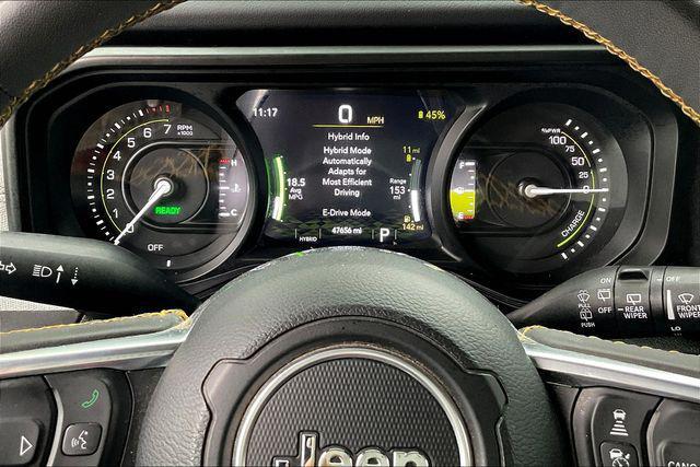 used 2024 Jeep Wrangler 4xe car, priced at $32,490