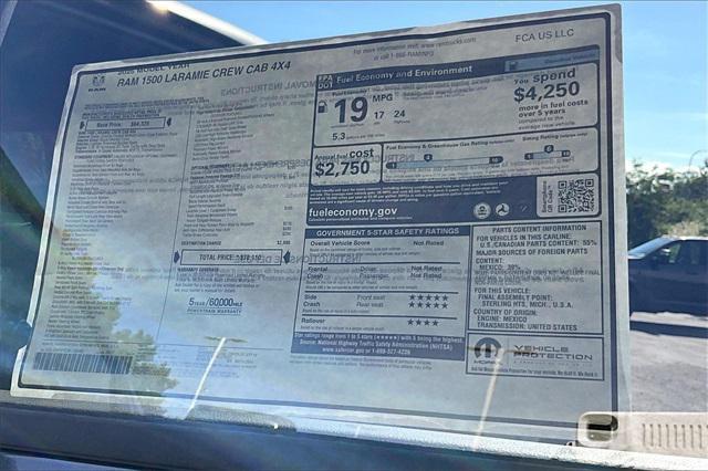 new 2025 Ram 1500 car, priced at $70,110