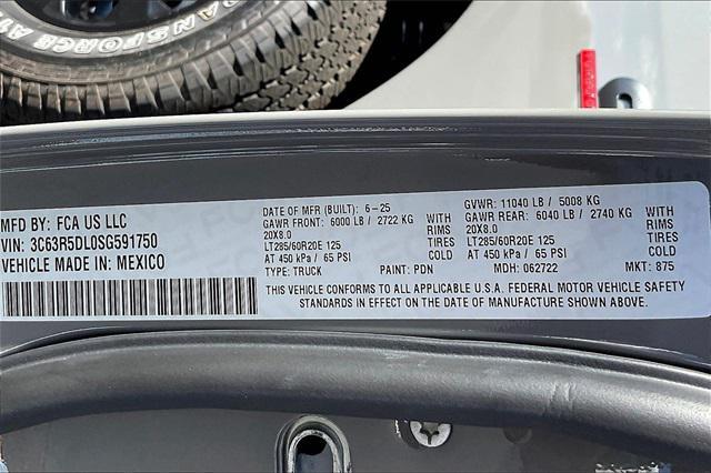 new 2025 Ram 2500 car, priced at $75,835