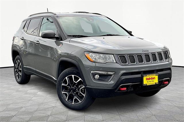 used 2021 Jeep Compass car, priced at $19,500