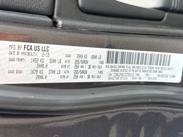 used 2015 Jeep Grand Cherokee car, priced at $14,490