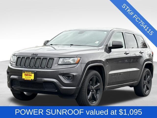 used 2015 Jeep Grand Cherokee car, priced at $14,490
