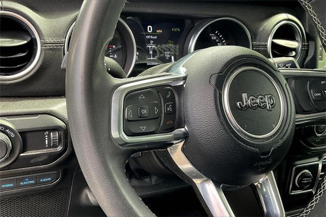 used 2023 Jeep Wrangler 4xe car, priced at $31,500