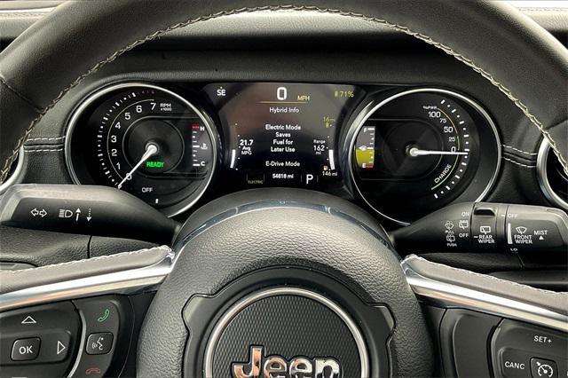 used 2023 Jeep Wrangler 4xe car, priced at $31,500