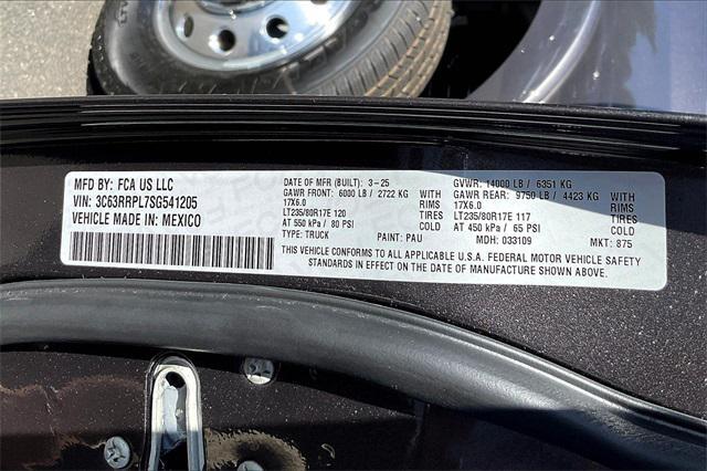 new 2025 Ram 3500 car, priced at $106,930
