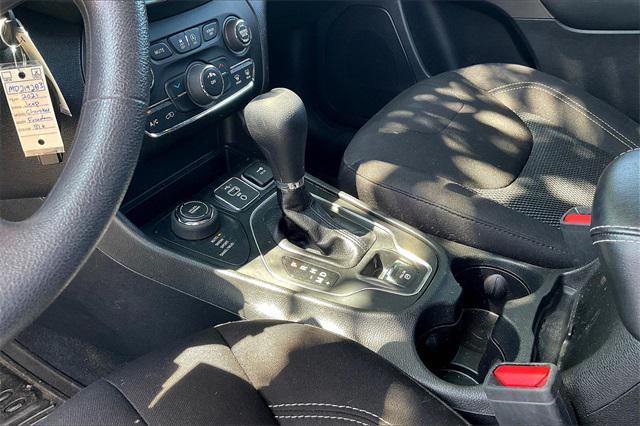 used 2021 Jeep Cherokee car, priced at $18,500