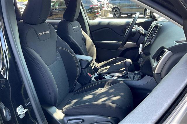 used 2021 Jeep Cherokee car, priced at $18,500