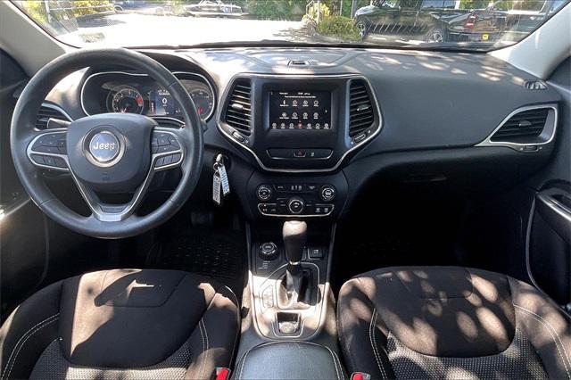 used 2021 Jeep Cherokee car, priced at $18,500