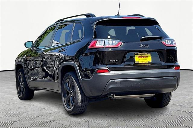used 2021 Jeep Cherokee car, priced at $18,500