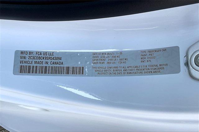 new 2025 Dodge Charger Daytona car, priced at $62,685