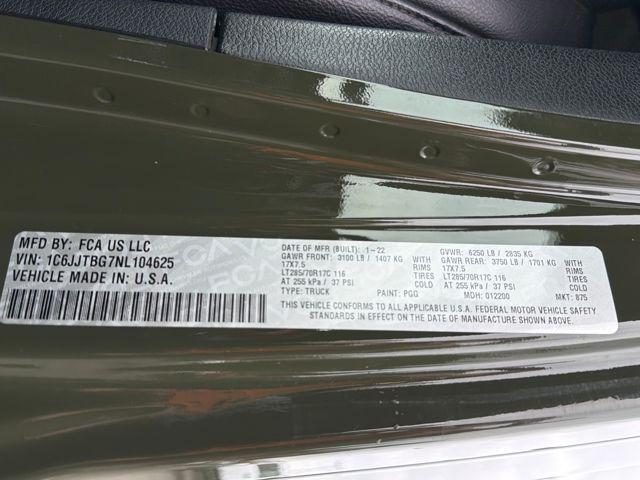 used 2022 Jeep Gladiator car, priced at $34,990