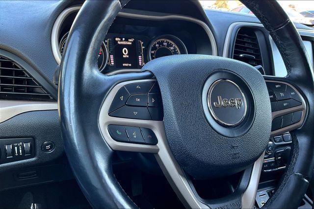 used 2017 Jeep Cherokee car, priced at $13,500