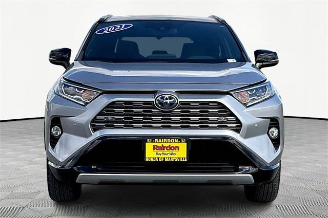 used 2021 Toyota RAV4 Hybrid car, priced at $36,000