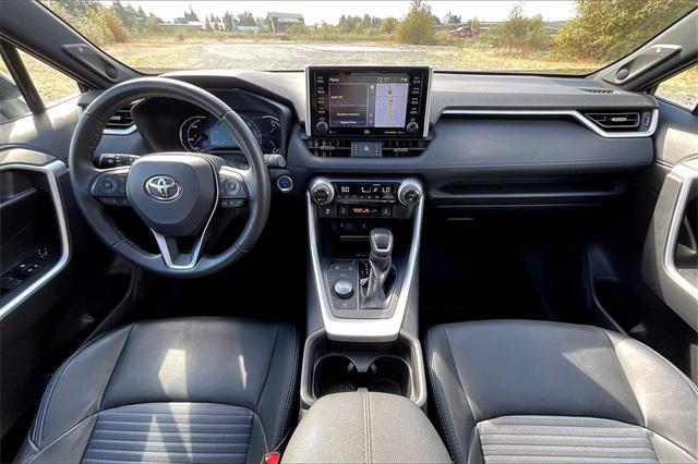 used 2021 Toyota RAV4 Hybrid car, priced at $36,000